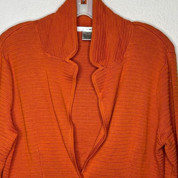 WD.NY Cardigan Sweater Rust - Picture 6 of 7